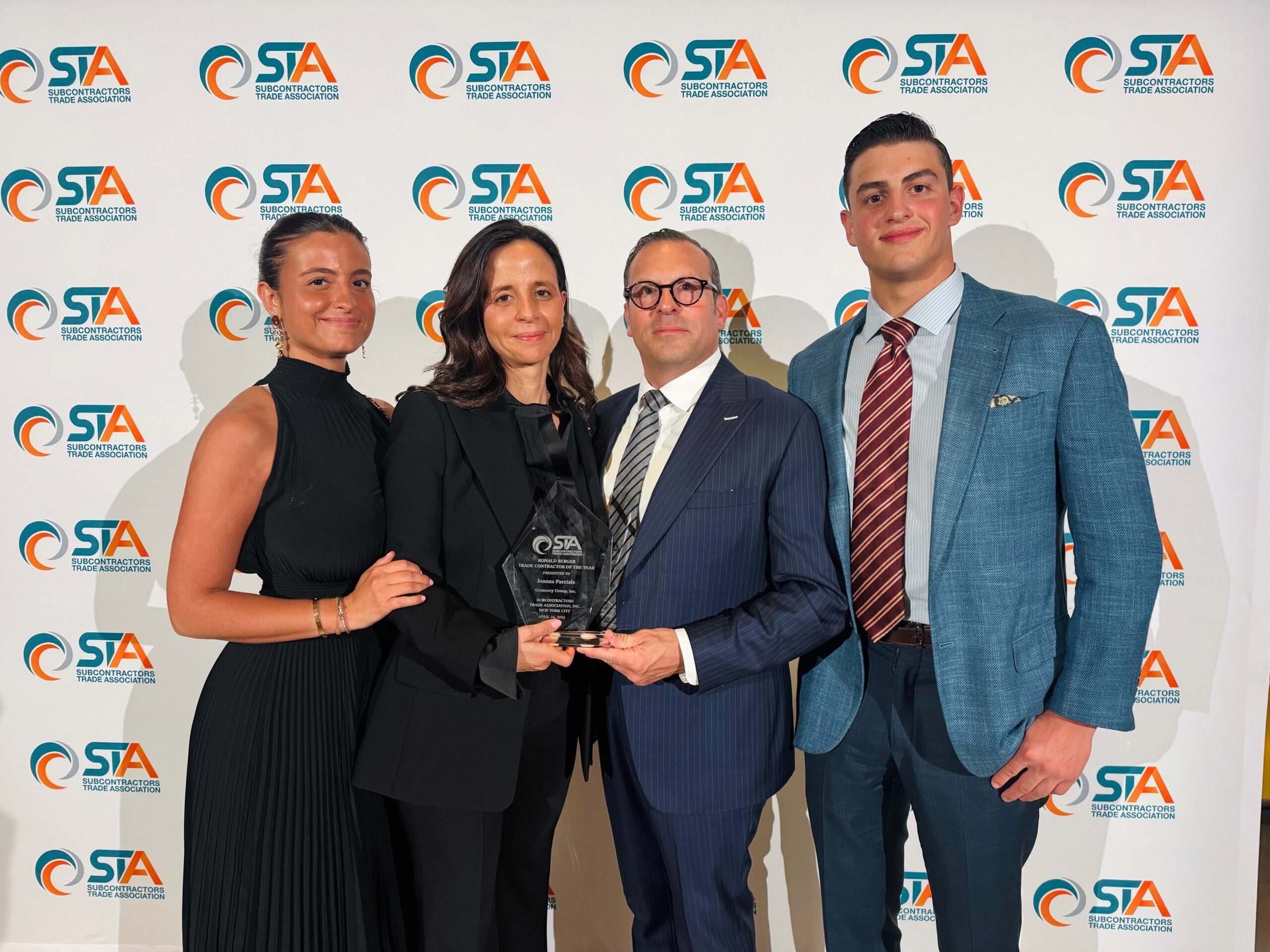 Joanna Parziale Receiving Award